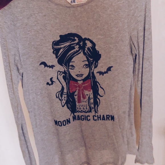 h and m girls t shirts